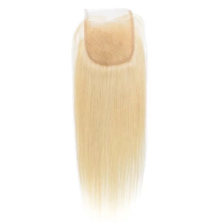 Russian blonde ‘straight’ lace closure