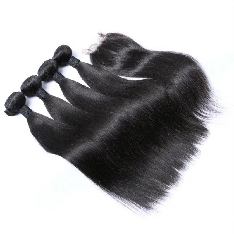 Lace closure ‘straight’ bundle deal