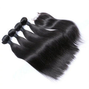 Lace closure ‘straight’ bundle deal