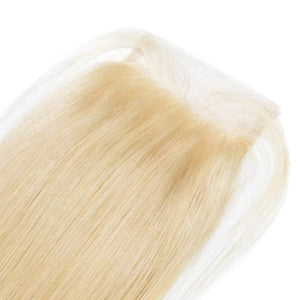 Russian blonde ‘straight’ lace closure
