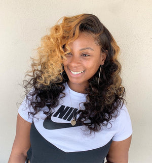 Lace frontal ‘deep wave’ bundle deal