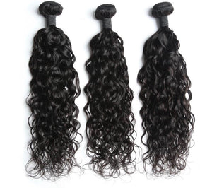 Lace frontal ‘natural wave’ bundle deal